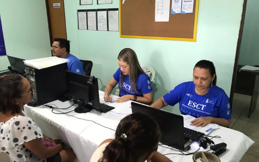 Registro da nossa semana de matrículas em Bayeux na Paraíba