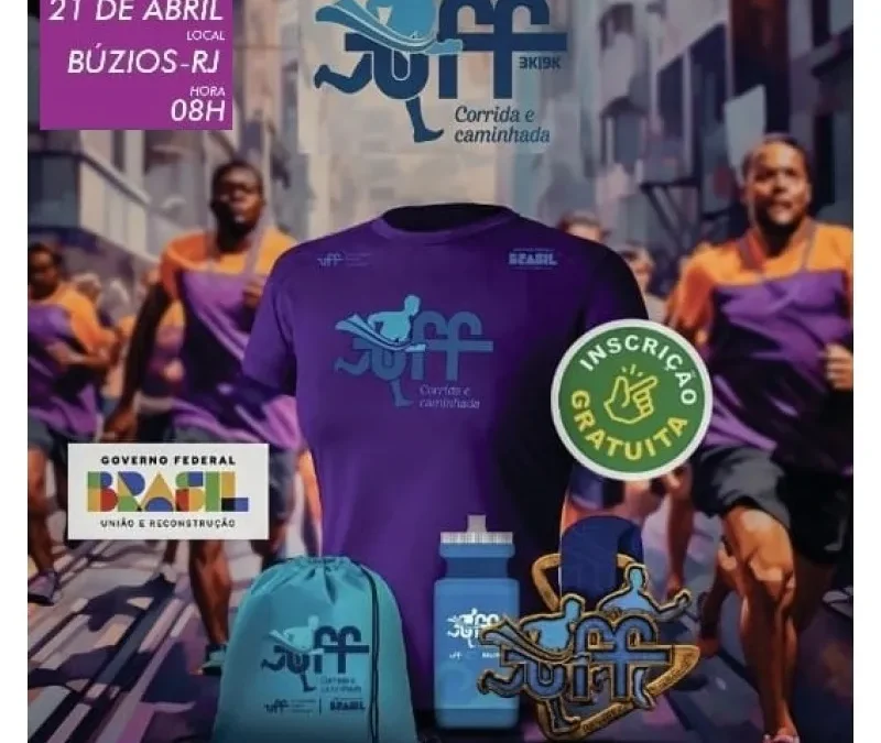 Corrida e Caminhada (Búzios) – Projeto da Universidade Federal Fluminense